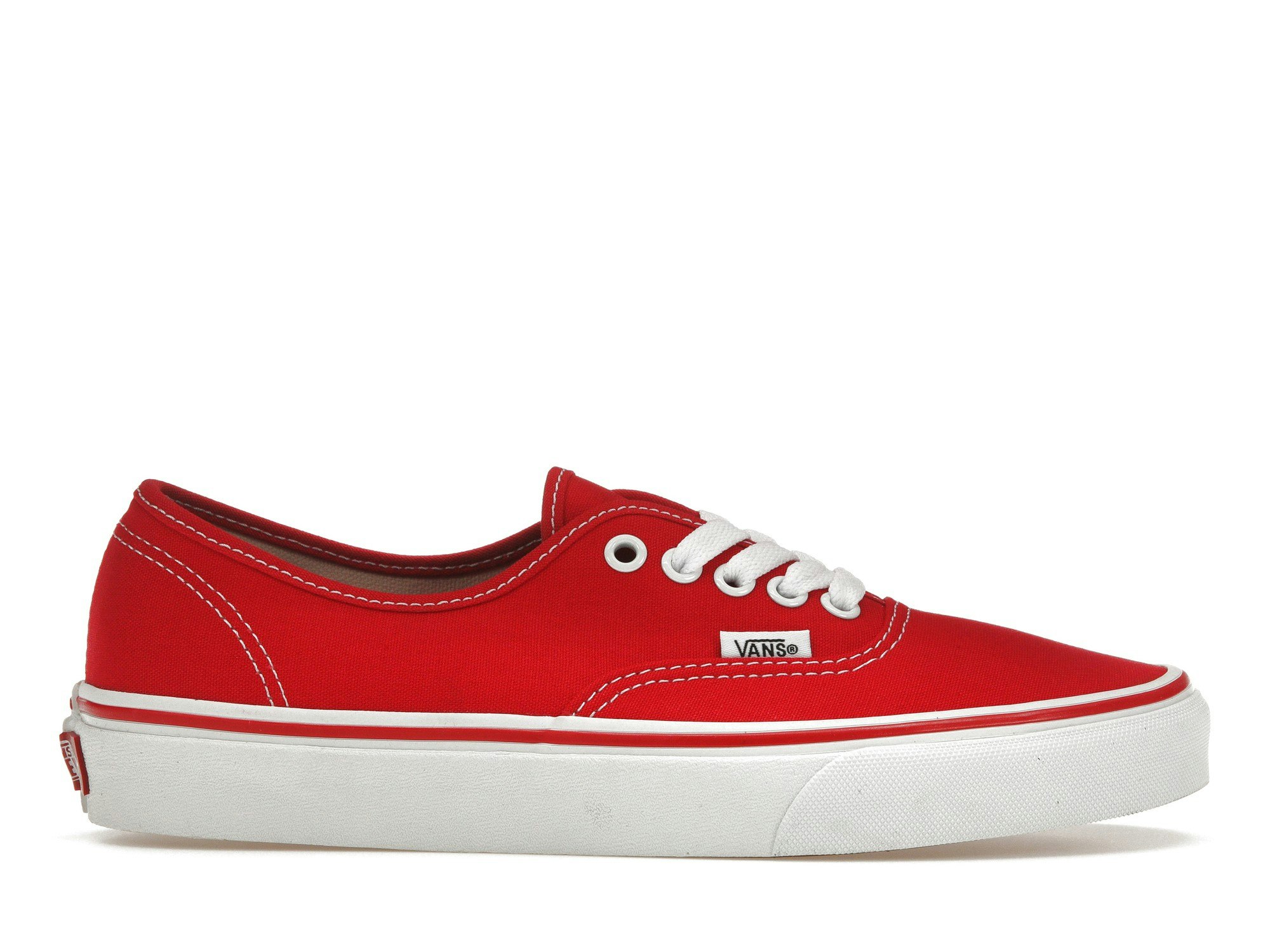 Vans | Shoes | Vans Old Skool Mens 7 Womens 85 Red White Skater Sneaker  Shoes | Poshmark